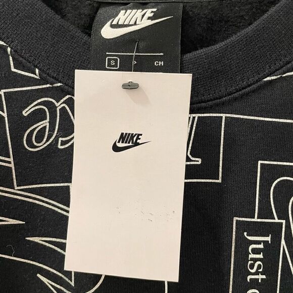 NWT NIKE WOMEN SPORTSWEAR ICON CLASH LONG SLEEVE TOP Size Small - Picture 3 of 5